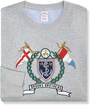 Amazon.com: Brooks Brothers Mens All Cotton Embroidered Flag